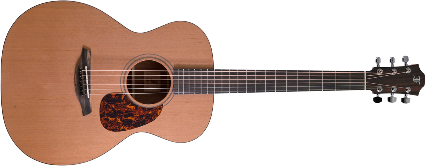 Furch Blue Cm A  Om Orchestra Cedre Acajou - Natural Open-pore - Folk guitar - Main picture