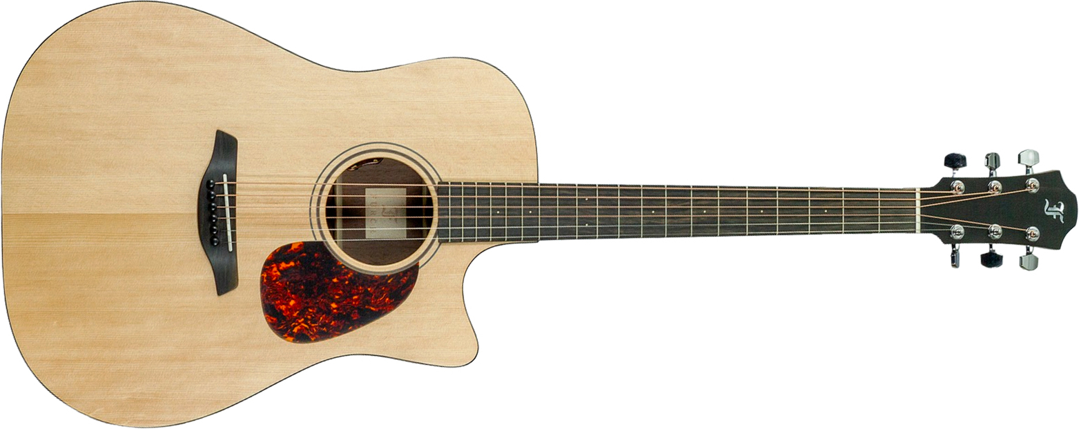 Furch Blue Dc-cm 43mm Lrb1 Dreadnought Cedre Acajou Eb - Natural Open-pore - Folk guitar - Main picture