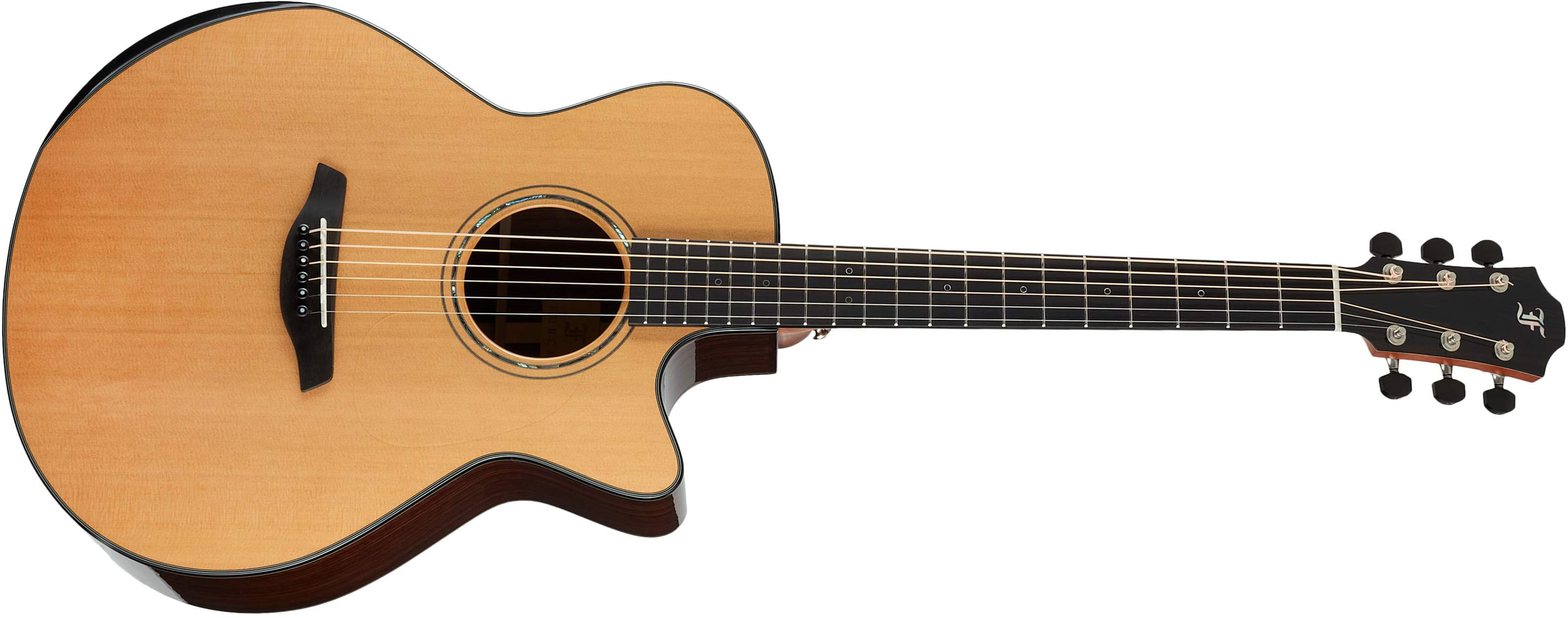 Furch Gc-cr Yellow Deluxe Grand Auditorium Cw Cedre Palissandre Eb - Natural Full-pore - Electro acoustic guitar - Main picture