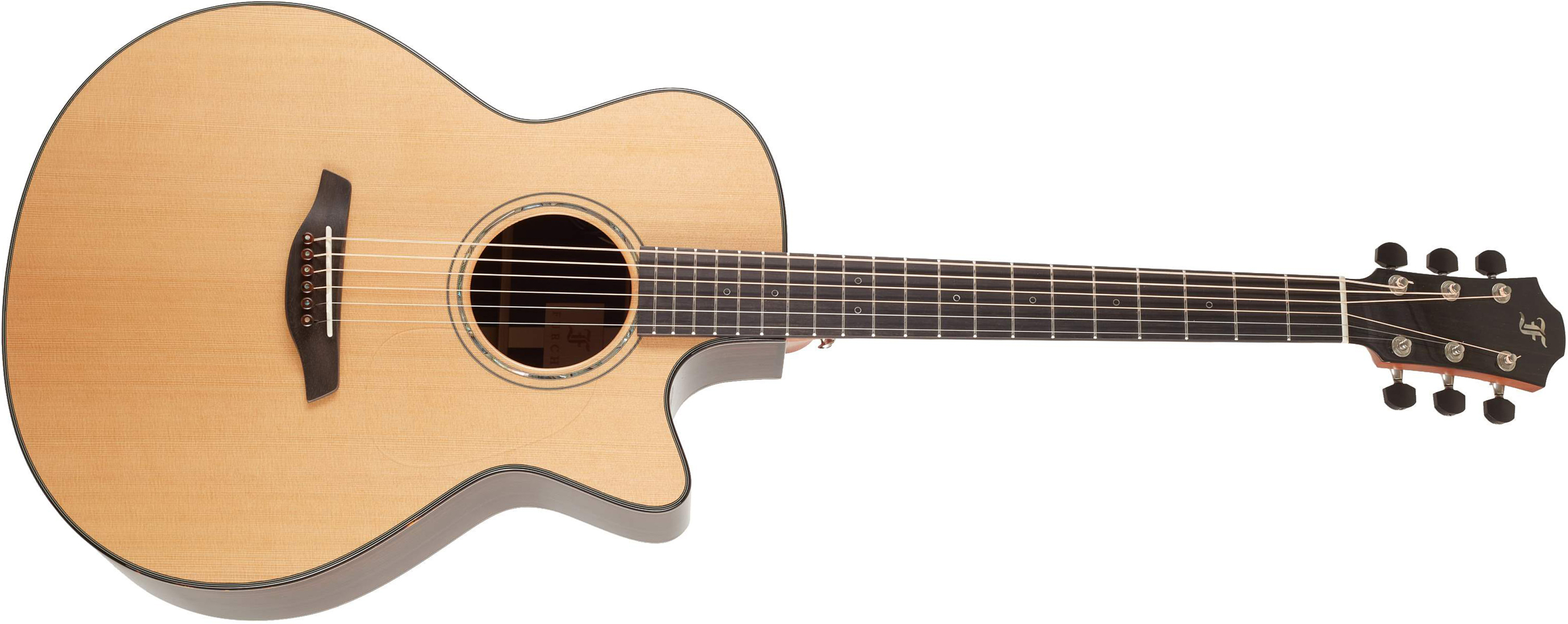 Furch Gc-cr Yellow Master's Choice Grand Auditorium Cedre Palissandre Eb Lrb2 - Natural Full-pore - Electro acoustic guitar - Main picture