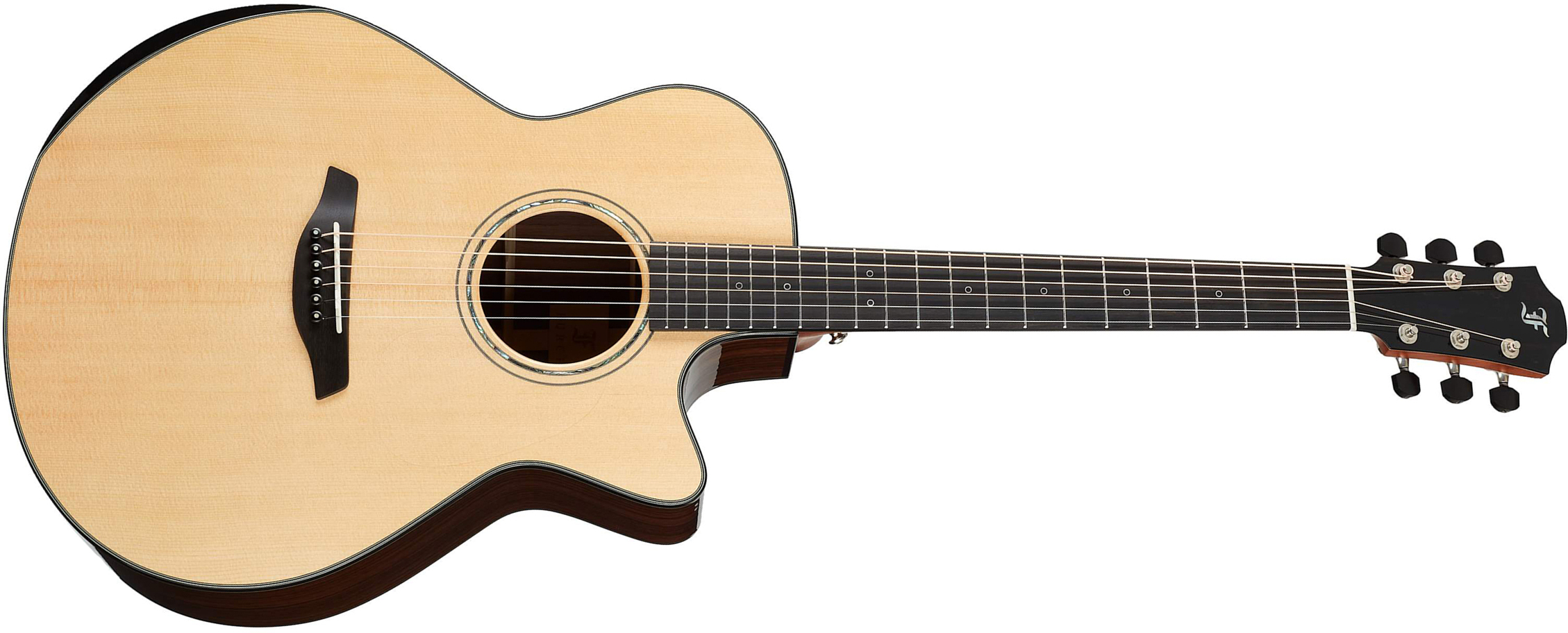 Furch Gc-sr Yellow Deluxe Grand Auditorium Cw Epicea Palissandre Eb - Natural Full-pore - Acoustic guitar & electro - Main picture