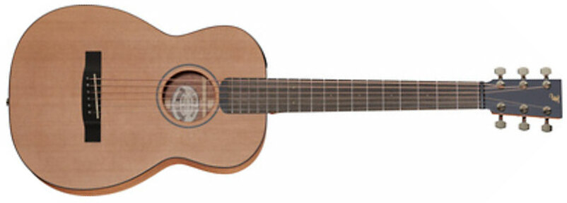 Furch Little Jane Lj-10-cm Lrb1 Travel Voyage Cedre Acajou Eb - Natural - Travel acoustic guitar - Main picture
