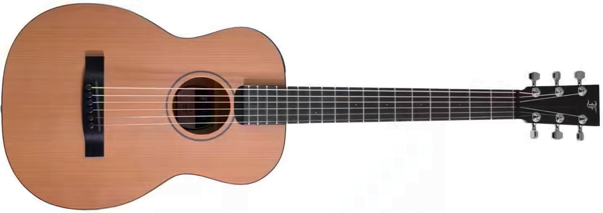 Furch Little Jane Lj 10-cm Travel Shsc Cedre Acajou Eb - Travel folk guitar - Main picture
