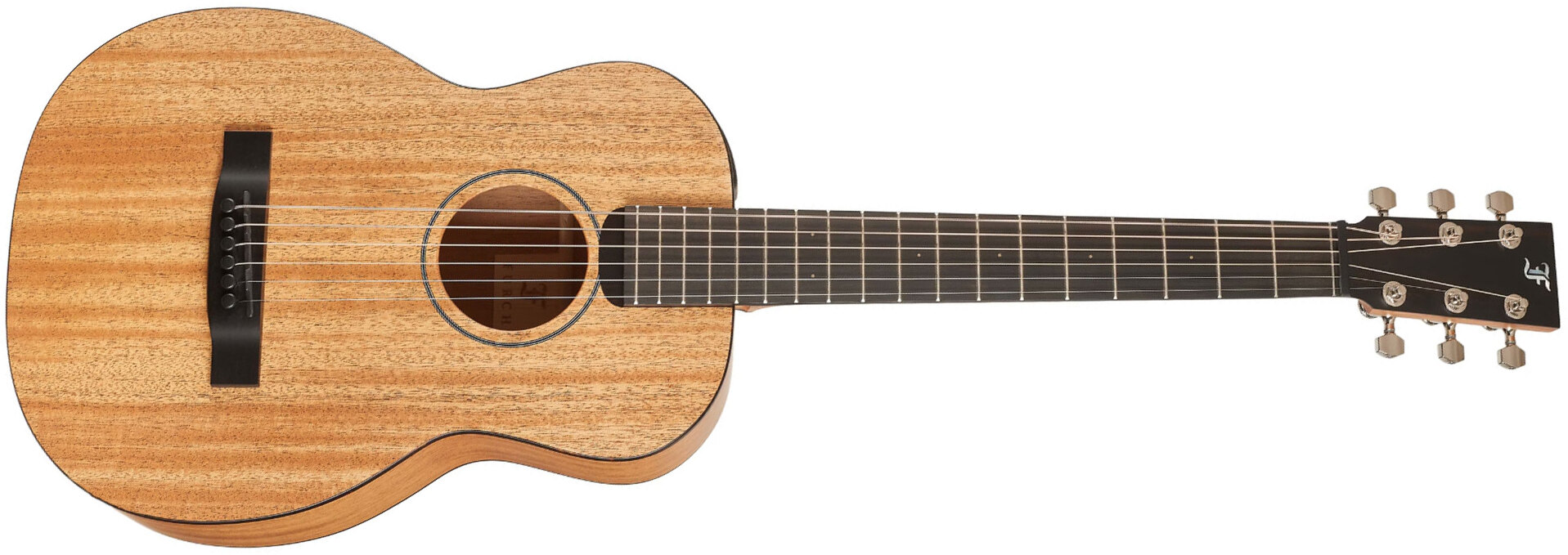 Furch Little Jane Lj 10-mm Travel Shsc Tout Acajou Eb - Natural Open-pore - Folk guitar - Main picture