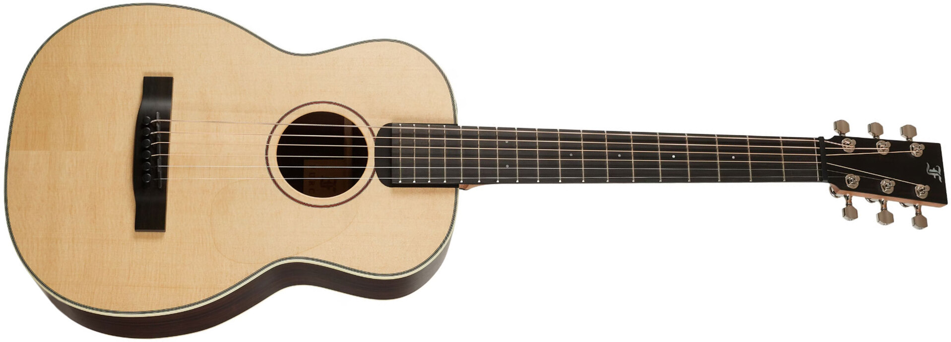 Furch Little Jane Lj 11-sr Travel Shsc Epicea Palissandre Eb - Natural Open-pore - Folk guitar - Main picture