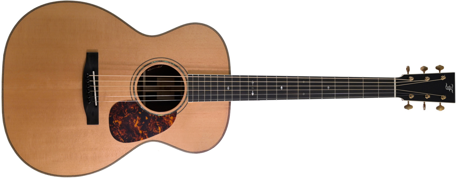 Furch Vintage 2 Sr A Om Orchestra Epicea Palissandre Eb - Full-pore Vintage Natural - Folk guitar - Main picture