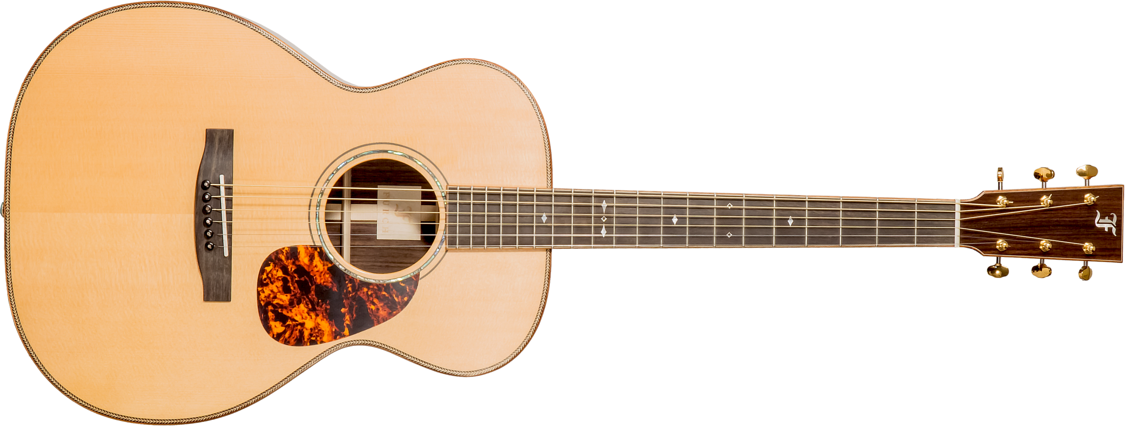 Furch Vintage 3 Om-sr 43mm Orchestra Model Epicea Palissandre Eb - Full-pore Vintage Natural - Acoustic guitar & electro - Main picture