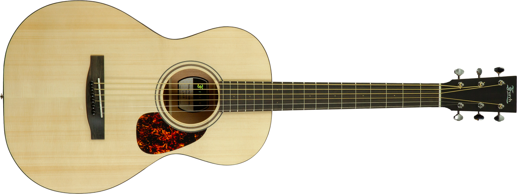 Furch Vintage Pure Em A Ooms Grand Concert Shsc Epicea Acajou Eb - Natural Open-pore - Folk guitar - Main picture