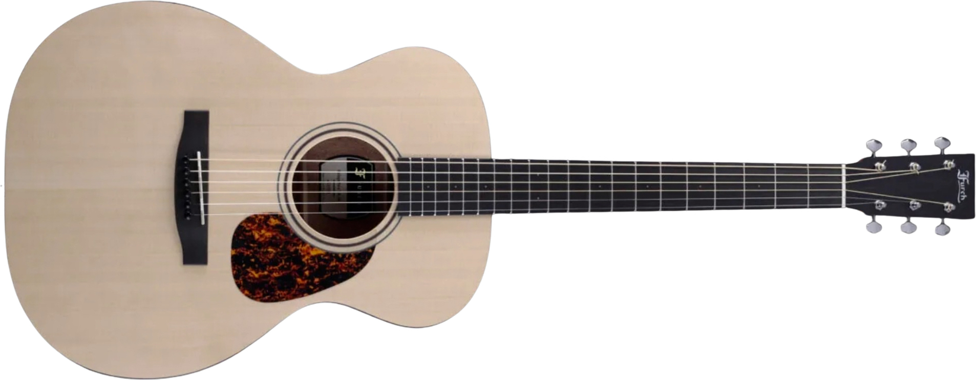 Furch Vintage Pure Om-em A Orchestra Epicea Acajou Eb - Natural Open-pore - Folk guitar - Main picture
