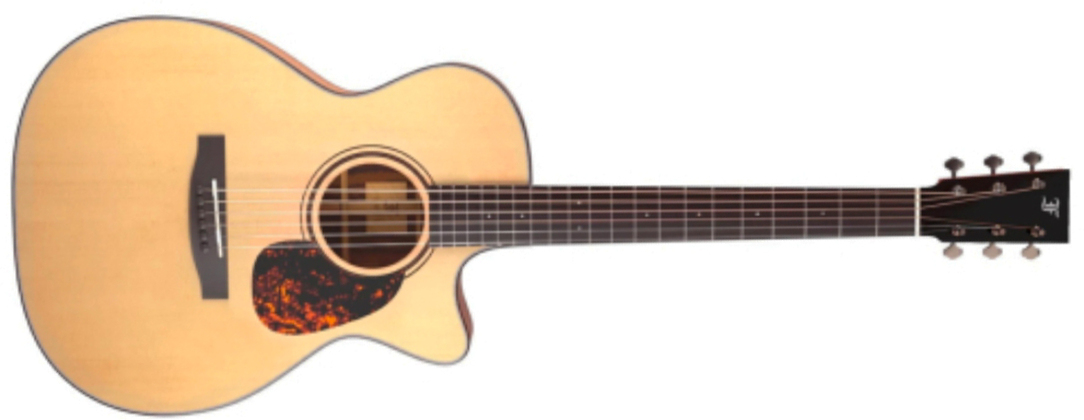 Furch Vintage Pure Om-sm Lrb1 Orchestra Cw Epicea Acajou Eb - Natural Open-pore - Folk guitar - Main picture