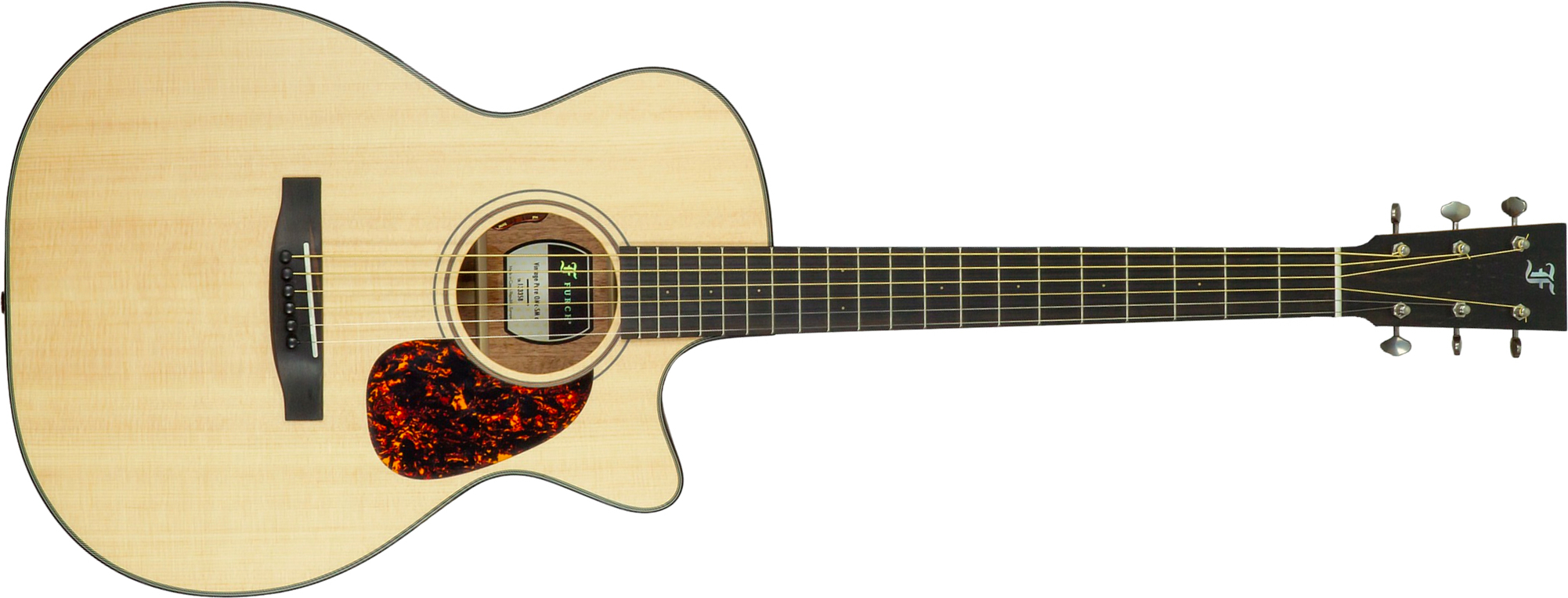 Furch Vintage Pure Sm Omc Lrb1 Orchestra Cw Epicea Acajou Eb - Natural Open-pore - Folk guitar - Main picture
