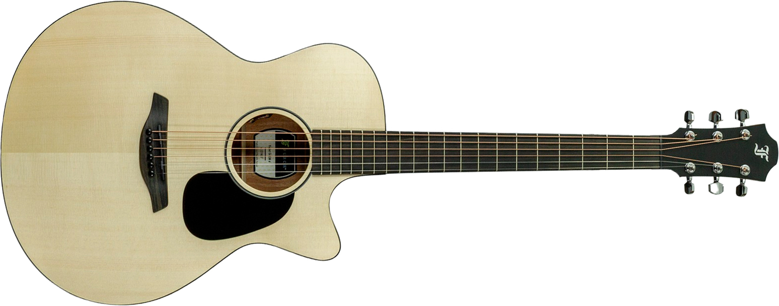 Furch Violet Gc-em Lrb1 Grand Auditorium Cw Cedre Noyer Eb - Natural Open-pore - Folk guitar - Main picture