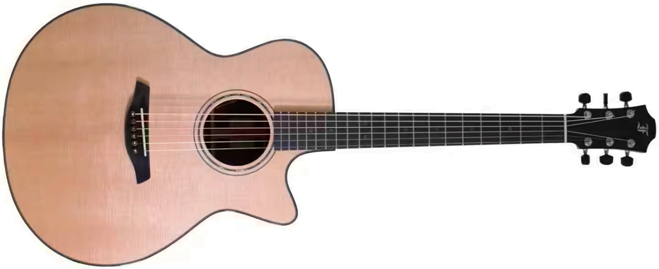 Furch Yellow Sr Gc Lrb1 Grand Auditorium Cw Epicea Palissandre Eb - Full-pore High-gloss Natural - Folk guitar - Main picture