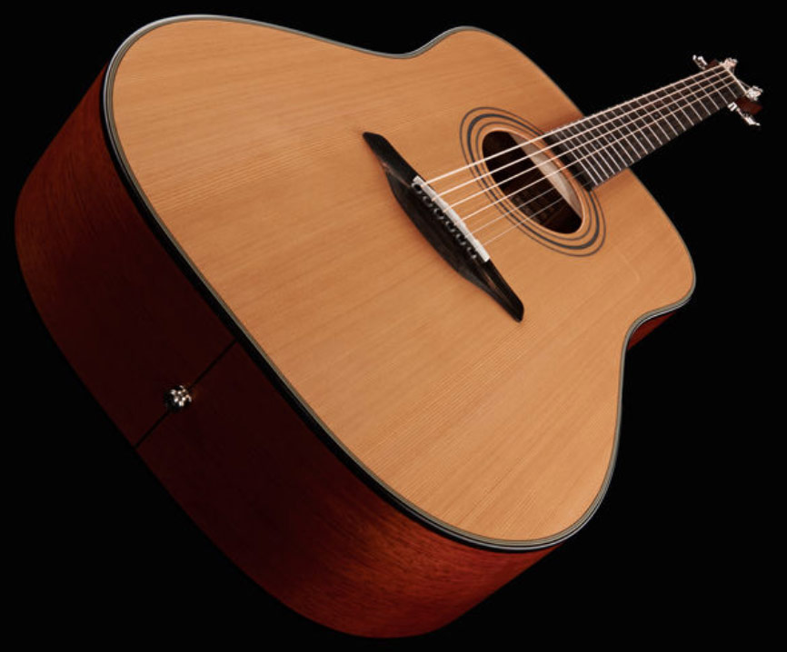 Furch Green D-cm Dreadnought Cedre Acajou Eb - Natural - Acoustic guitar & electro - Variation 1