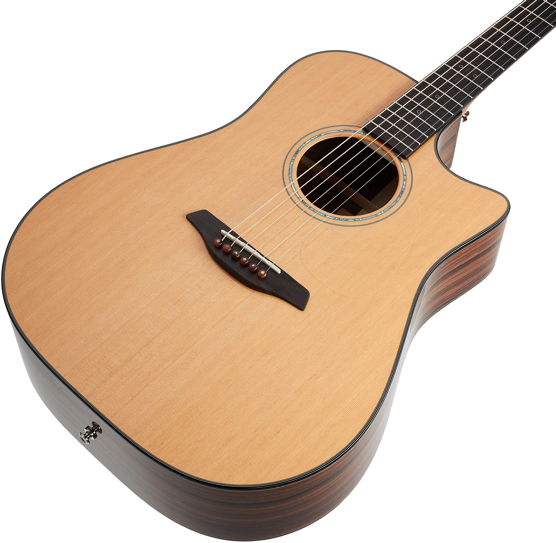 Furch Dc-cr Lrb1 Yellow Dreadnought Cw Cedre Palissandre Eb - Natural Full-pore - Electro acoustic guitar - Variation 2