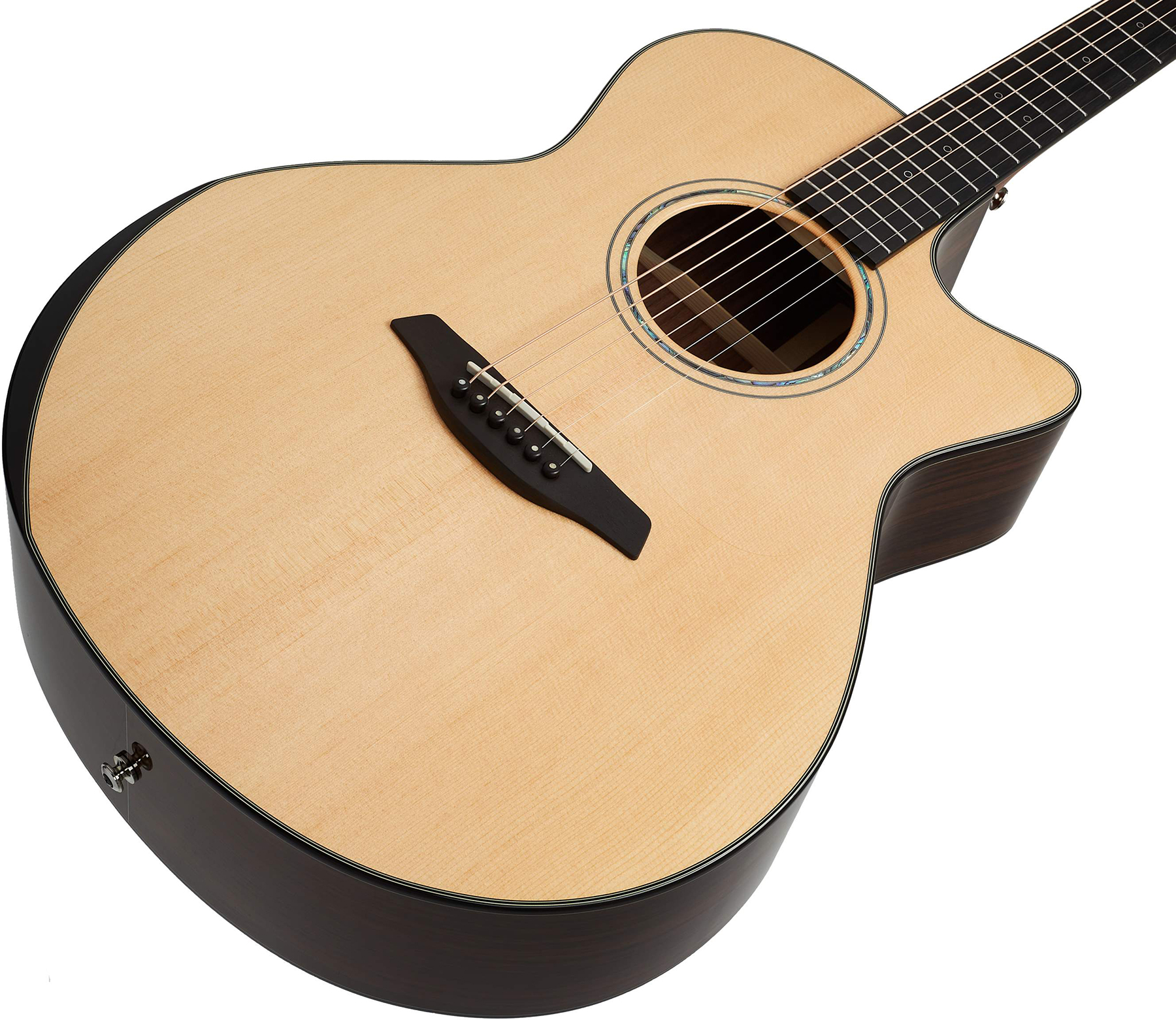 Furch Gc-sr Yellow Deluxe Grand Auditorium Cw Epicea Palissandre Eb - Natural Full-pore - Acoustic guitar & electro - Variation 2