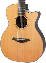 Electro acoustic guitar Furch Yellow OMC-CR LRB1 - Natural full-pore