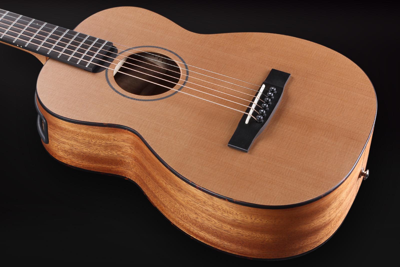 Furch Little Jane Lj-10-cm Lrb1 Travel Voyage Cedre Acajou Eb - Natural - Travel acoustic guitar - Variation 2