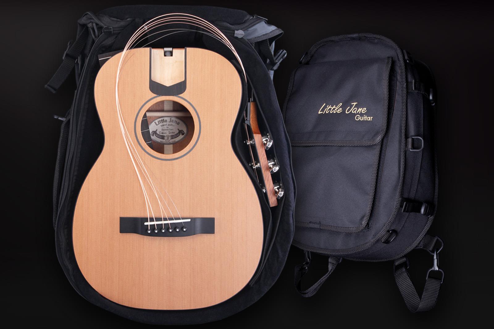 Furch Little Jane Lj 10-cm Travel Shsc Cedre Acajou Eb - Travel folk guitar - Variation 8