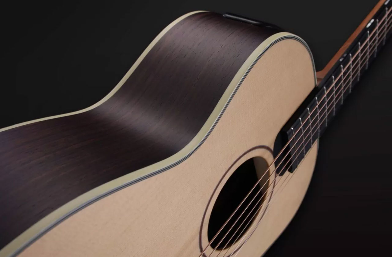Furch Little Jane Lj 11-sr Travel Shsc Epicea Palissandre Eb - Natural Open-pore - Folk guitar - Variation 5