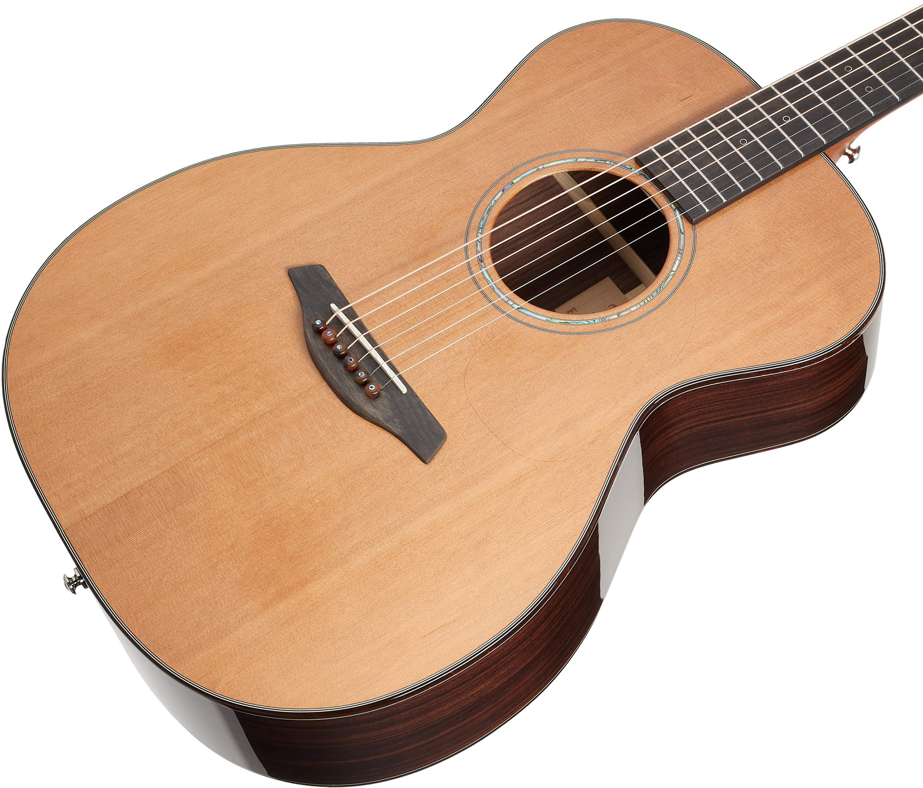 Furch Om-cr Yellow Orchestra Model Cedre Palissandre Eb - Natural Full-pore - Acoustic guitar & electro - Variation 2