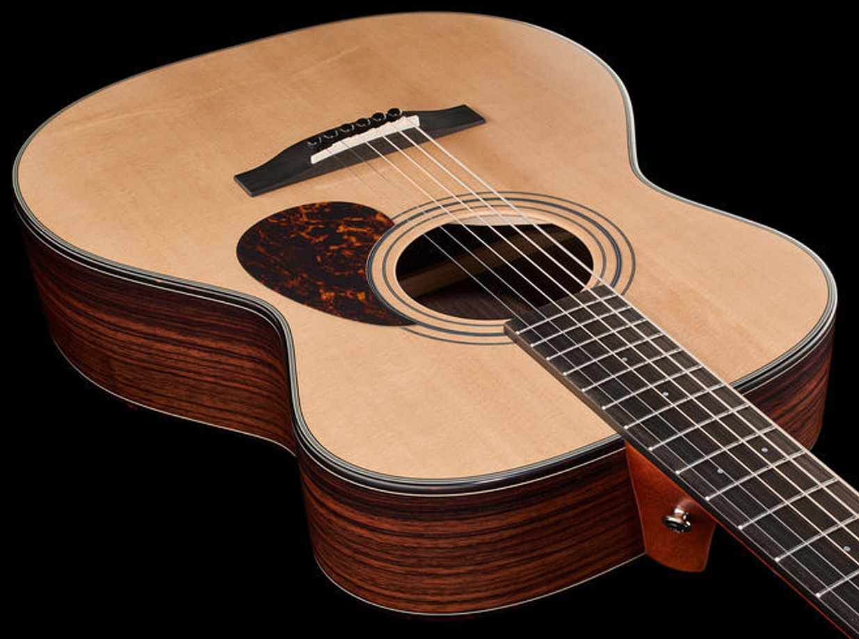 Furch Vintage 1 Om-sr Orchestra Model Epicea Palissandre Eb - Naturel Satin - Acoustic guitar & electro - Variation 3