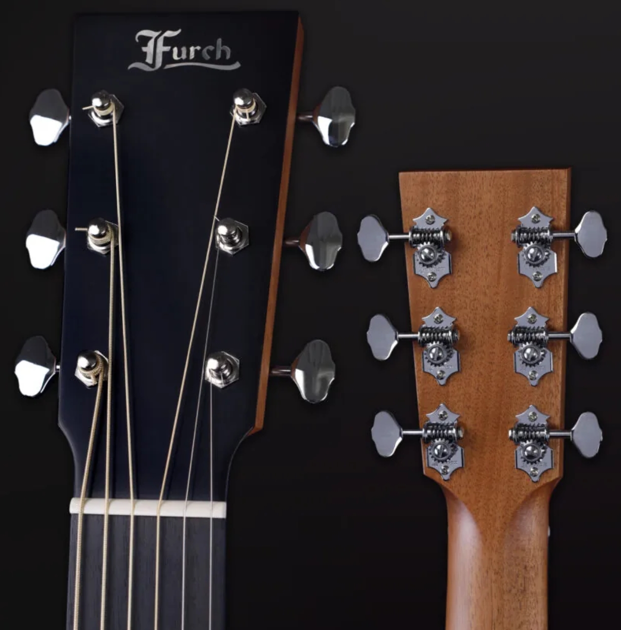 Furch Vintage 1 Sr A Om Orchestra Epicea Palissandre Eb - Full-pore Vintage Natural - Folk guitar - Variation 4