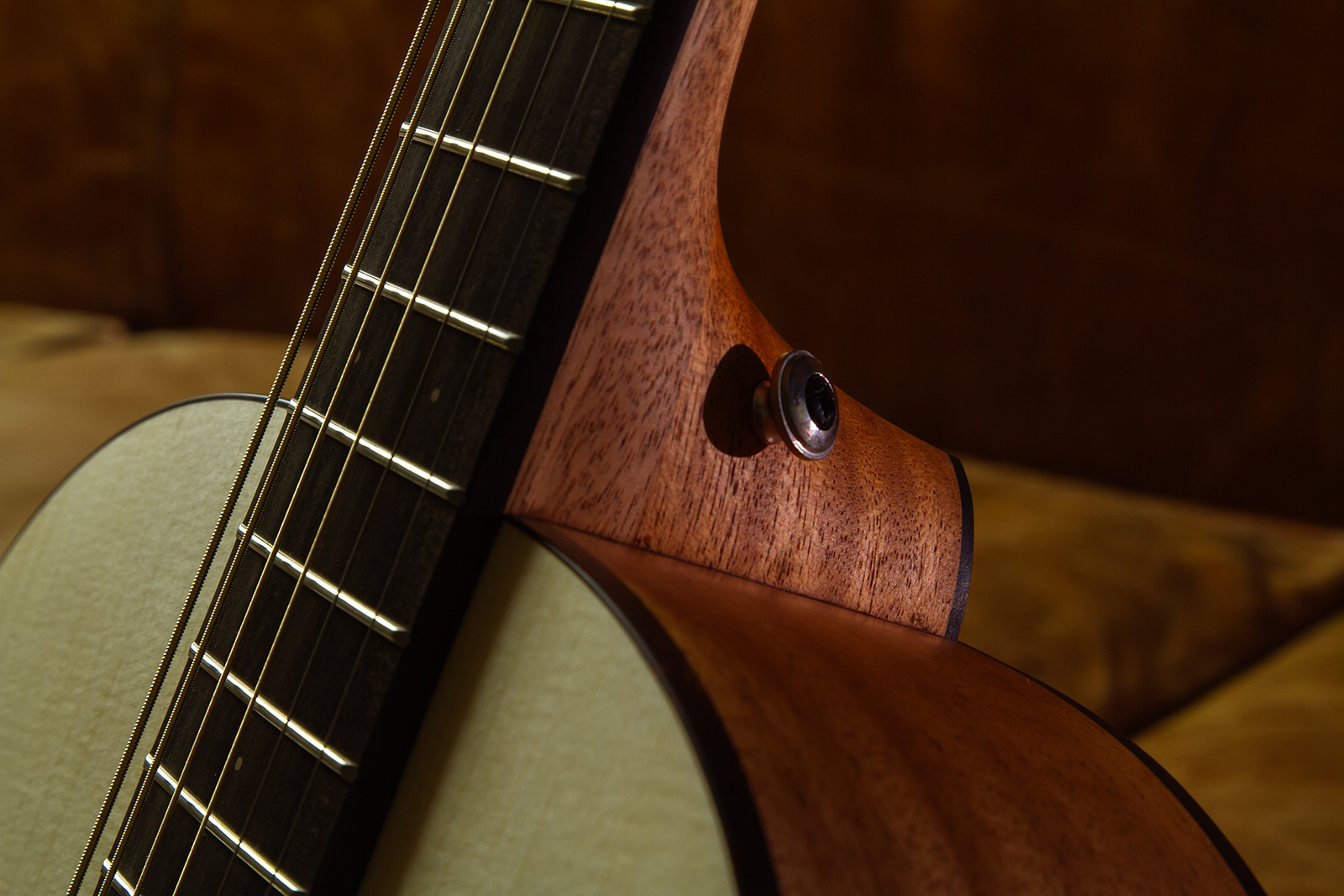 Furch Vintage Pure Em A Ooms Grand Concert Shsc Epicea Acajou Eb - Natural Open-pore - Folk guitar - Variation 4