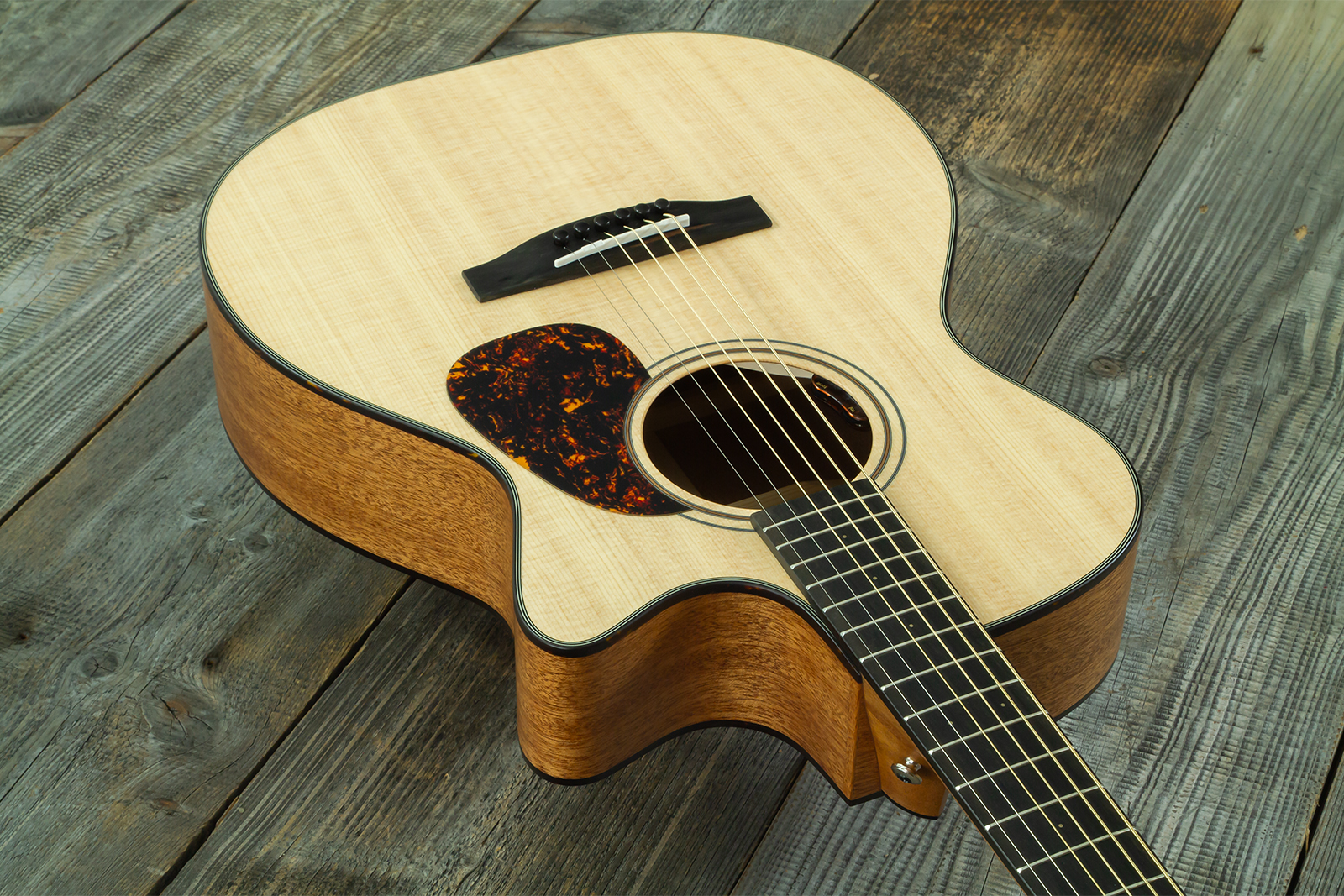 Furch Vintage Pure Sm Omc Lrb1 Orchestra Cw Epicea Acajou Eb - Natural Open-pore - Folk guitar - Variation 5