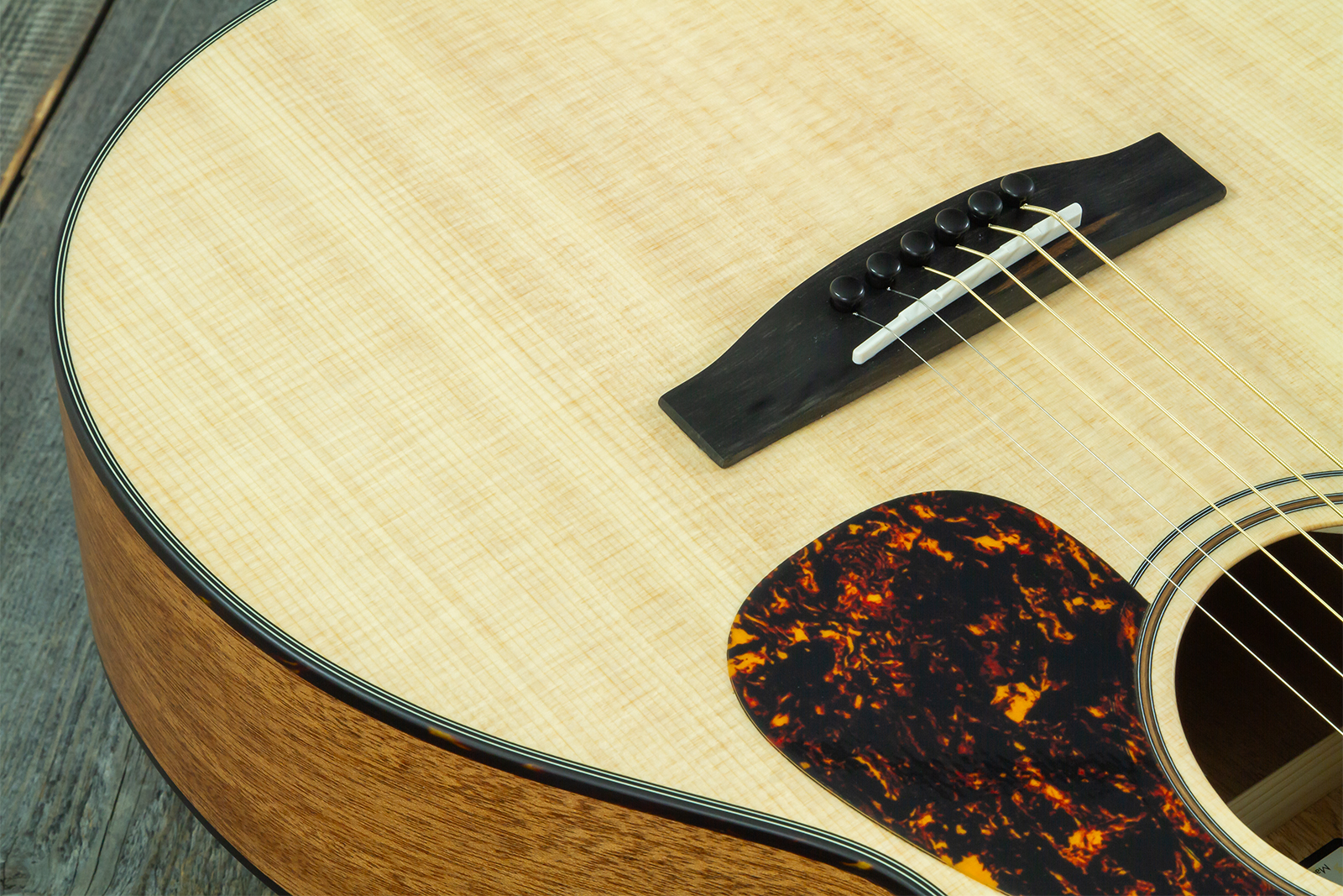 Furch Vintage Pure Sm Omc Lrb1 Orchestra Cw Epicea Acajou Eb - Natural Open-pore - Folk guitar - Variation 6