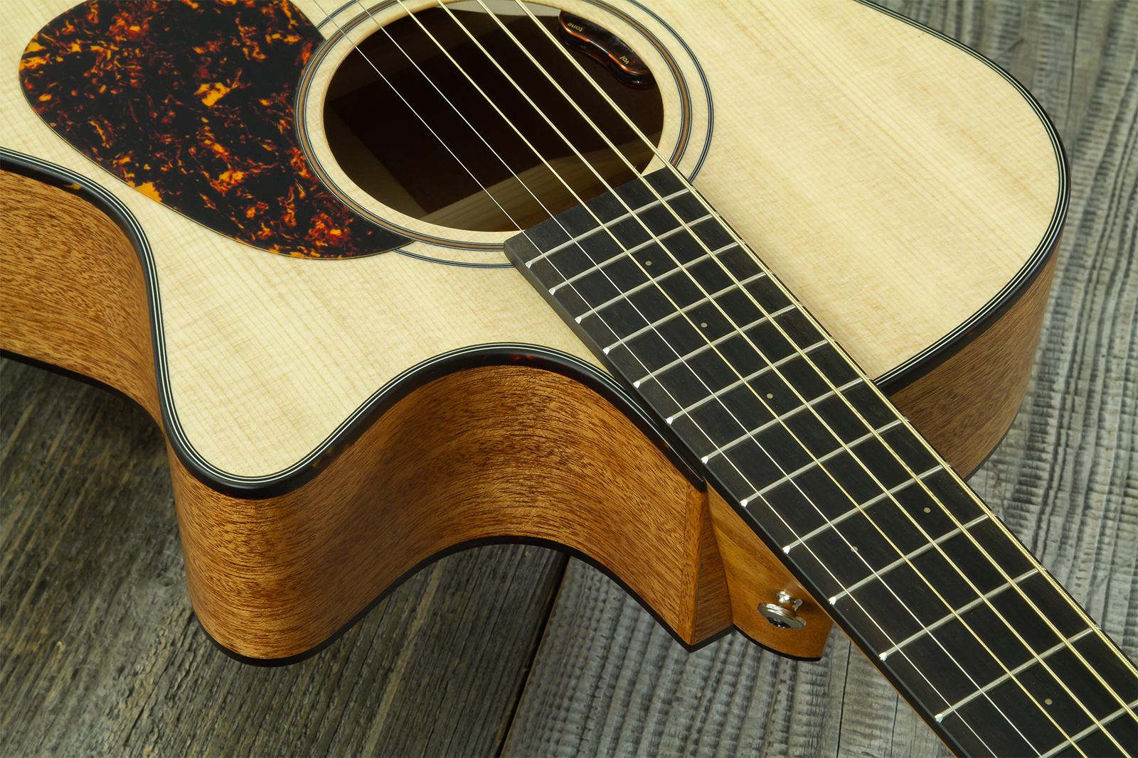Furch Vintage Pure Sm Omc Lrb1 Orchestra Cw Epicea Acajou Eb - Natural Open-pore - Folk guitar - Variation 8