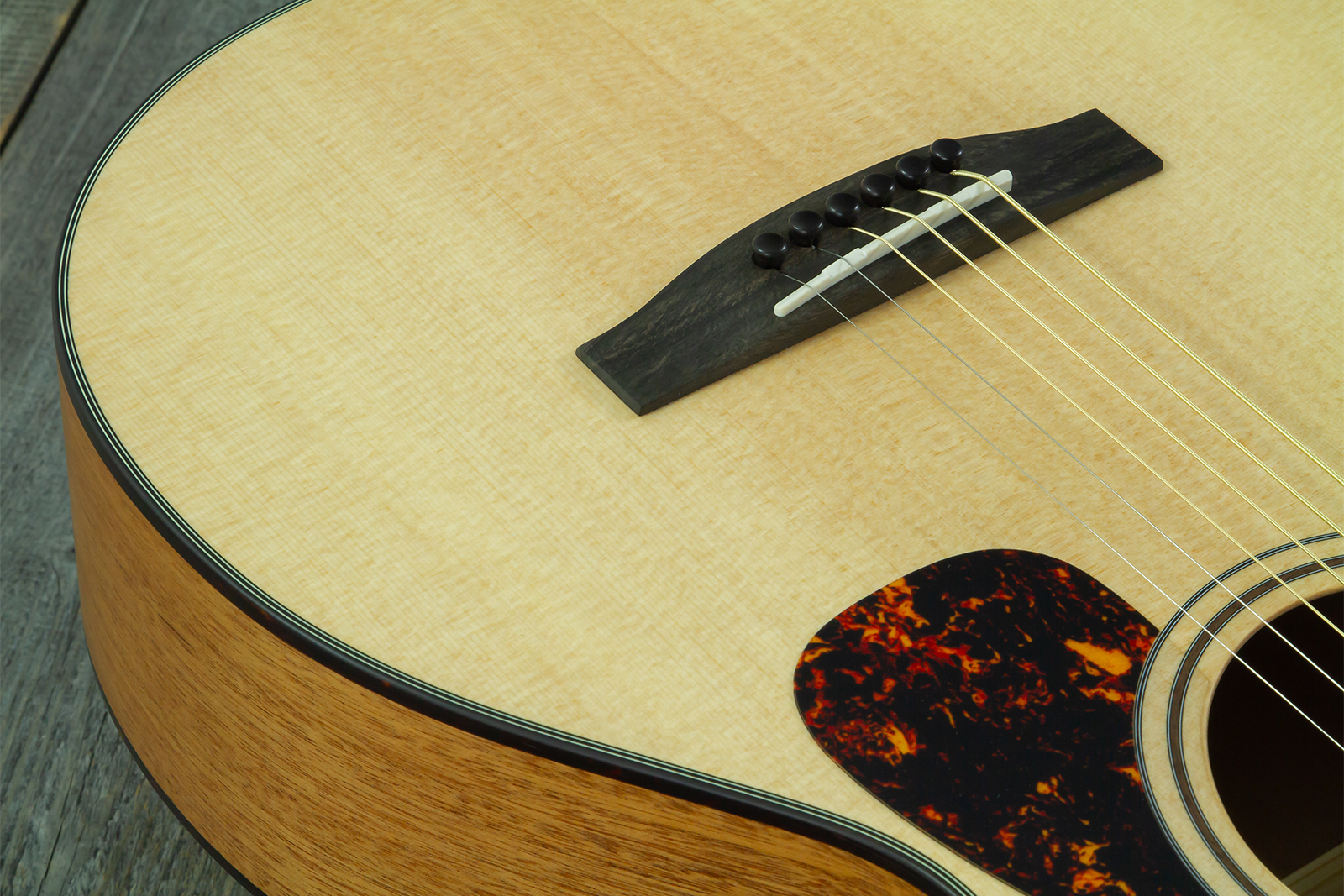 Furch Vintage Pure Sm Oom Grand Concert Shsc Epicea Acajou Eb - Natural Open-pore - Folk guitar - Variation 10