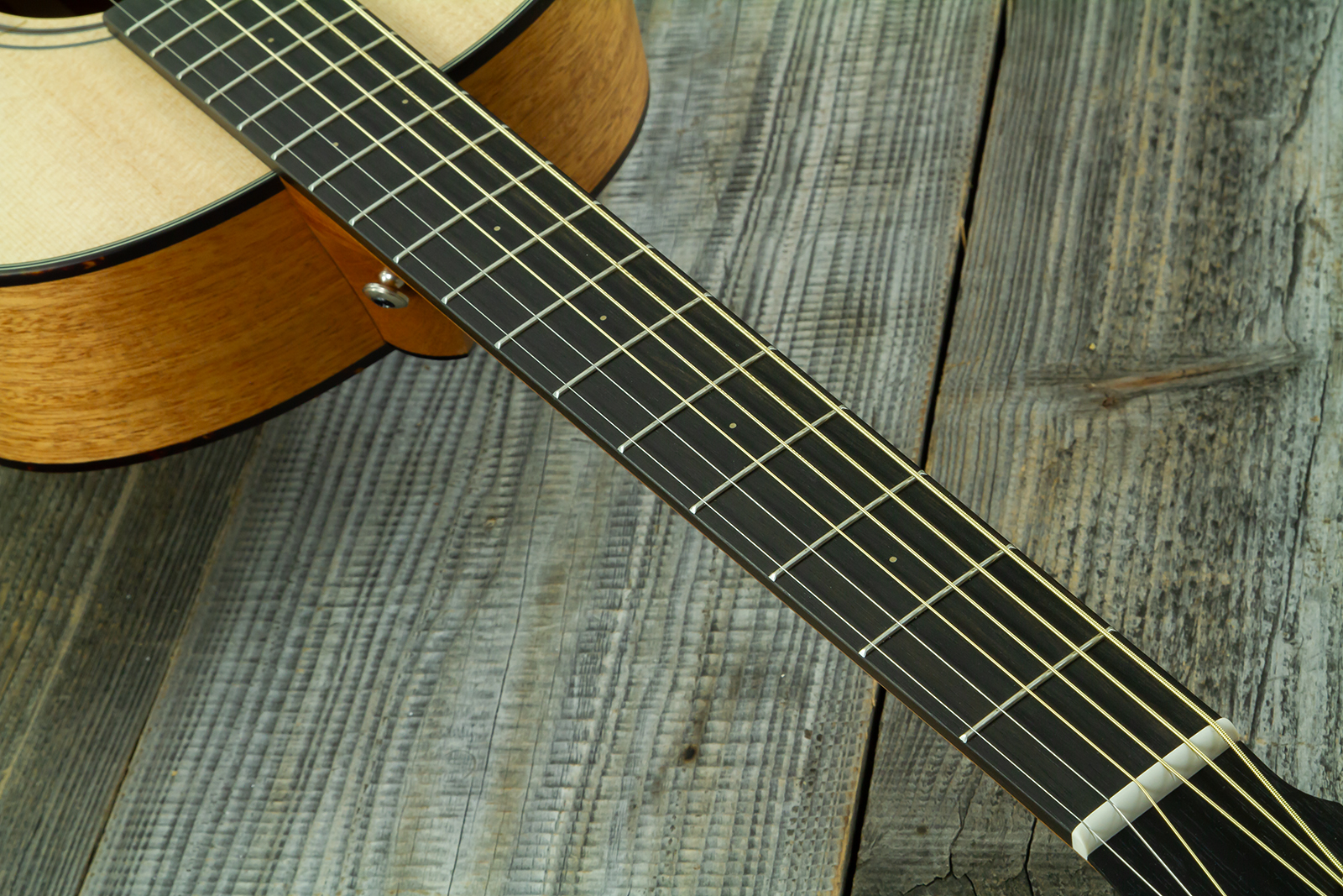 Furch Vintage Pure Sm Oom Grand Concert Shsc Epicea Acajou Eb - Natural Open-pore - Folk guitar - Variation 12