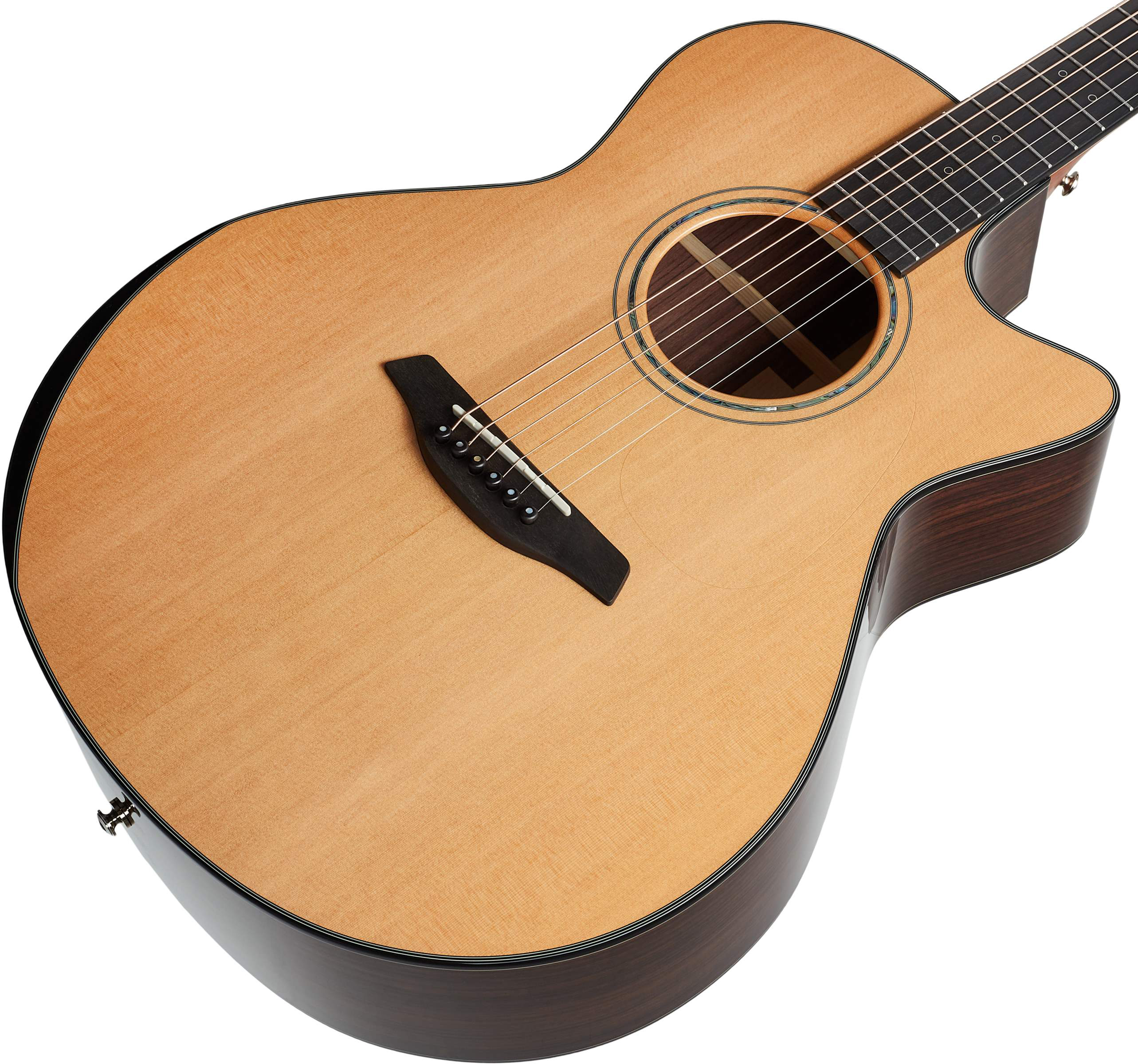 Furch Gc-cr Yellow Deluxe Grand Auditorium Cw Cedre Palissandre Eb - Natural Full-pore - Electro acoustic guitar - Variation 2