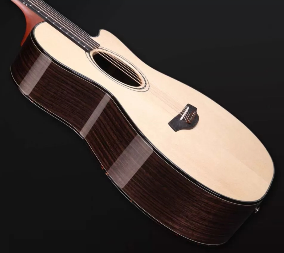 Furch Yellow Sr Gc Lrb1 Grand Auditorium Cw Epicea Palissandre Eb - Full-pore High-gloss Natural - Folk guitar - Variation 2