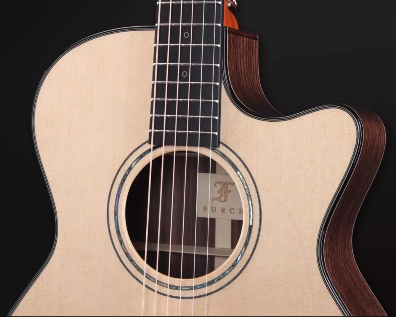 Furch Yellow Sr Gc Lrb1 Grand Auditorium Cw Epicea Palissandre Eb - Full-pore High-gloss Natural - Folk guitar - Variation 3