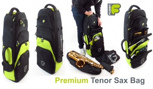 Fusion Pw02o Pour Saxophone Tenor - Orange - Saxophone bag - Variation 1
