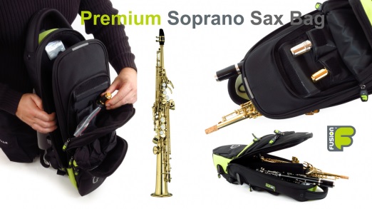 Fusion Pw030 Pour Saxophone Soprano, Clarinette, FlÛte - Orange - Saxophone bag - Variation 2