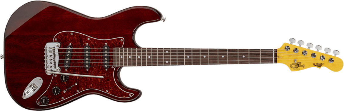 G&l S-500 Tribute 3s Trem Bc - Irish Ale - Str shape electric guitar - Main picture