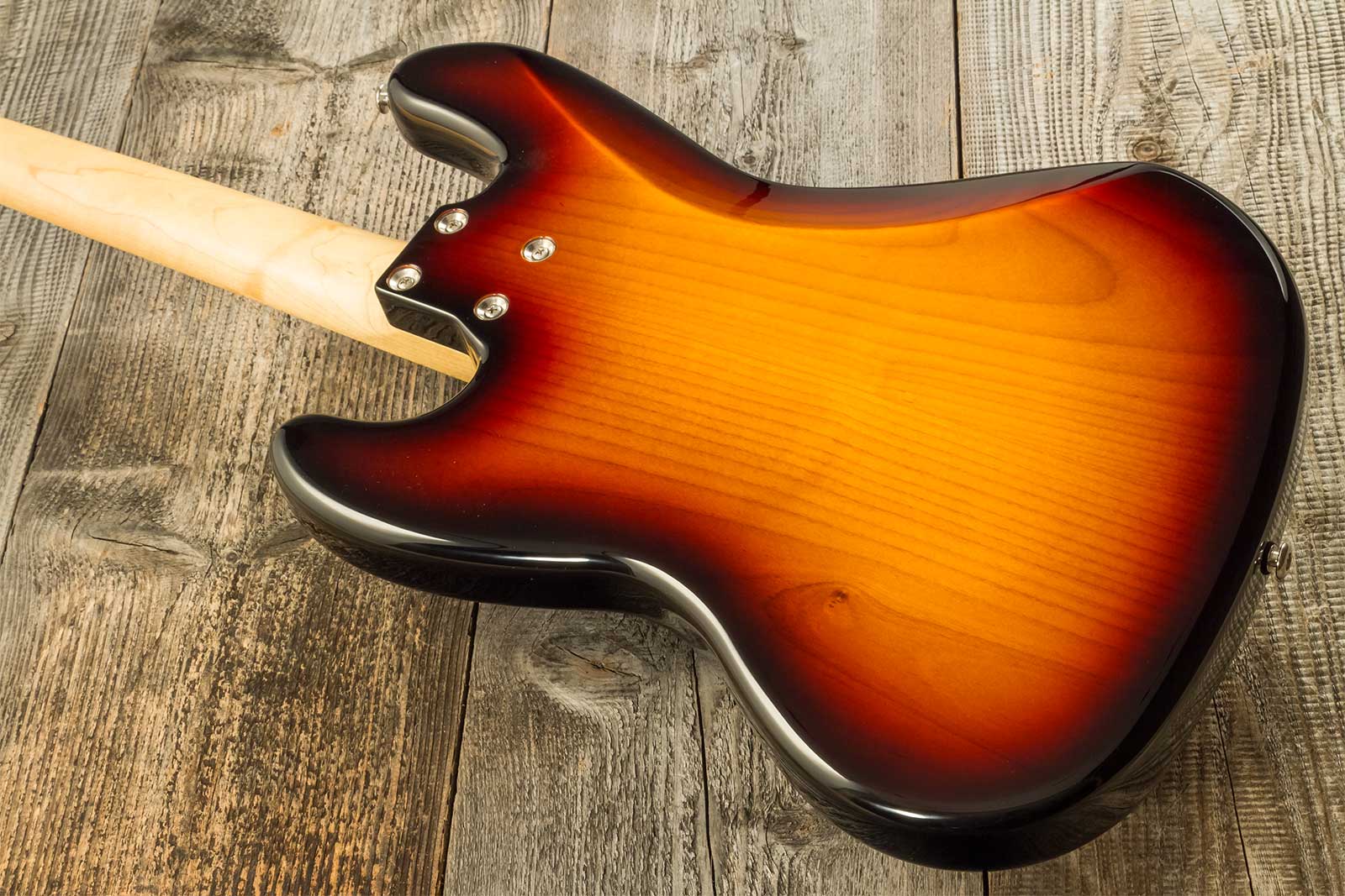 G&l Fullerton Deluxe Jb Usa Mn - 3-tone Sunburst - Solid body electric bass - Variation 6