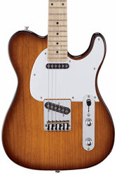 Tel shape electric guitar G&l Tribute ASAT Classic - Tobacco sunburst