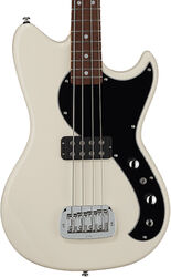 Solid body electric bass G&l Fallout Shortscale Bass Tribute (JAT) - Olympic white