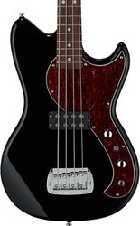 Solid body electric bass G&l Fallout Shortscale Bass Tribute (JAT) - Jet black