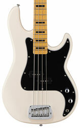 Solid body electric bass G&l Tribute LB 100 (MN) - Olympic white