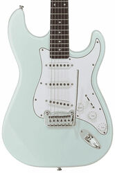 Str shape electric guitar G&l Tribute S-500 (BC) - Sonic blue