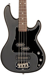 Solid body electric bass G&l Tribute SB•2 - Black frost