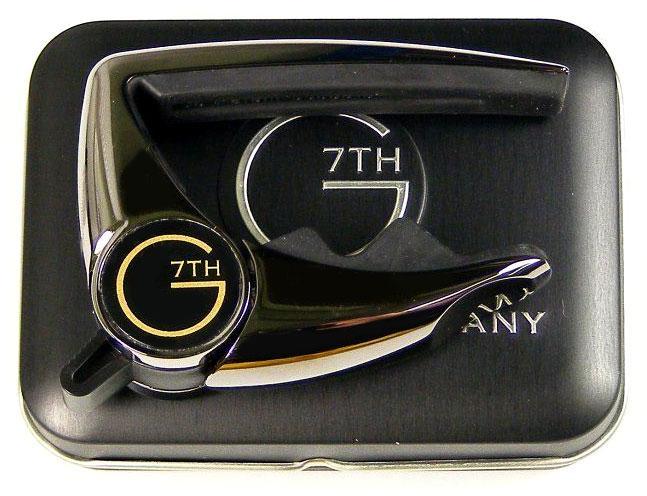 Capo G7th Capodastre Performance Folk ou Electrique 6 Cordes LTD - Black