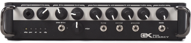 Gallien Krueger Legacy 500 Head - Bass amp head - Main picture