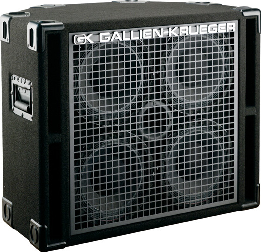 Gallien Krueger Rbh410 4x10 800w Black - Bass amp cabinet - Main picture