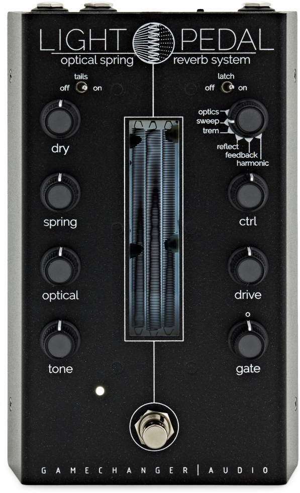 Game Changer Light Pedal Optical Spring Reverb - Reverb, delay & echo effect pedal - Main picture